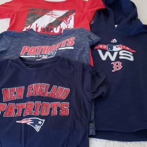 3 New England Patriots Shirts
